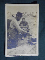 Képeslap,Osztrák Magyar hadsereg,hadifogolytábor,Szerb katona hadifoglyok,Kanitz C. kiadás Bécs,1915