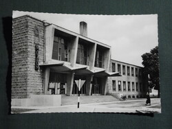 Képeslap,Mezőkövesd,Matyó múzeum látkép,részlet, 1968-