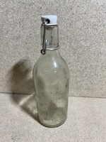 Régi csatos üveg, vizes palack. 4055