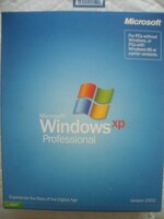 Microsoft Windows XP Professional doboz és gyári dokumentáció CD nélkül
