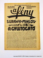 1932 október 26  /  A FÉNY  /  E R E D E T I, R É G I Újságok Ssz.:  12555
