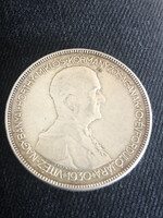 1930 Horthy ezüst 5 pengő