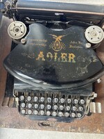 John Rezső Adler No.7. igazi ritka írógép
