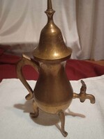 24 cm brass Coffee or Tea replica from Jerusalem Israel purchased 40 years ago
