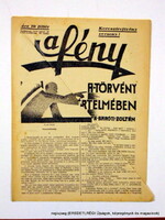 1932 szeptember 28  /  A FÉNY  /  E R E D E T I, R É G I Újságok Ssz.:  12552