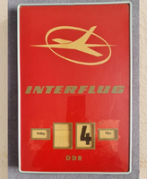 DDR Interflug öröknaptár Vintage Kelet-Német. Retro