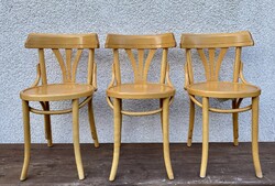 Thonet szék fa fából székek világos bükk étkezőszék ebédlőszék kávézóba kávéházi Vintage Retro