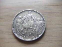 1  Korona  1896  Magyarország  Ezüstérem Millenniumi Emlékérem