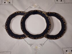 Zsolnay Pompadour III süteményes tányérok 16,5 cm