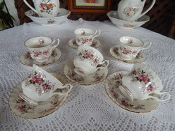 ROYAL ALBERT " Levender Rose "  teás szettek , duók