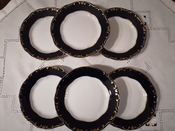 Zsolnay Pompadour III süteményes tányérok 19 cm