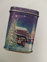 Picur, bádog dobozka - téli " mámorban