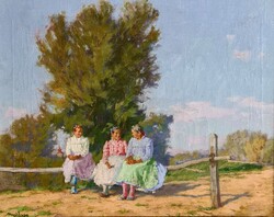 Nyilasy Sándor (1873 - 1934) : Tápéi lányok