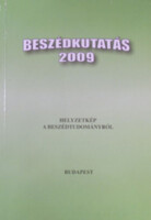 Beszédkutatás 2009. Helyzetkép a beszédtudományról - Gósy Mária (szerk.)