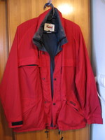 Retro piros KEELA Rainlife 5000 vízálló dzseki M