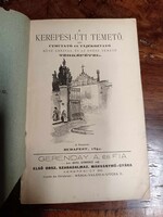 Kerepesi úti temető útmutató füzete 1894-ből