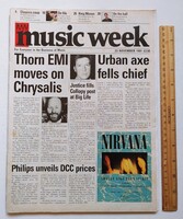 Music Week 1991/11/23 Michael Jackson Zoe Pollack Robin Hood Nirvana Queensryche Carlin