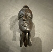 ANTIK AFRIKAI VASFA SZOBOR !  18cm!!!