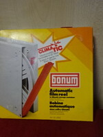 Osztrák, bontatlan üres  filmtekercs, klímatizáló tartályban. 90/300. Jókai