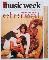 Music Week 1997/3/22 Eternal U2 Celine Dion Stansfield Charlatans Damage Subcircus JL Walker Clock