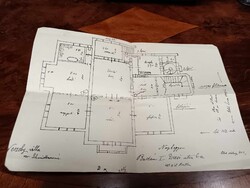 Weszely villa tervrajza, 2.világháború előtti