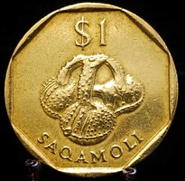 Fidzsi-szigetek 1 dollár, 2000 01B5