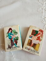 Retró römi kártya csomagok akt Pin-up girl  fotókkal.