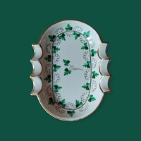 Herendi porcelán hamutál petrezselyem mintás dekorral