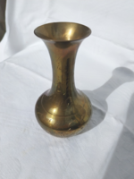 Indiai réz váza 15 cm