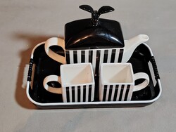 Art deco kávés szett készlet ALKUDHATÓ