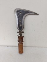 Antik Afrika maszáj 3 élű kés tőr afrikai fegyver 673 1685