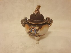 Diuschu japán porcelán füstölő tartó