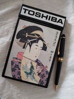 TOSHIBA - Japán, jegyzetfüzet tartó