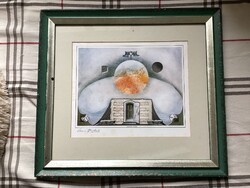 Armin Birkel “Univerzum”ofszet  litográfiaj