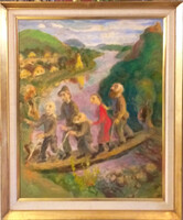 Szabó Wladimír (1905-1991) : Átkelők a Dunán