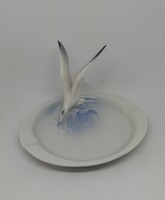 Metzler Ortloff porcelán Sirály hamutartó!