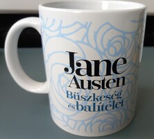 Büszkeség és balítélet bögre, Jane Austen idézettel