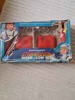 Retro játék elemes iker telefon