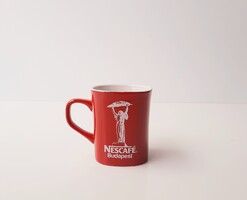Nescafé bögre Budapest felirattal