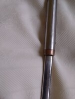 Inox jelzett villa 33 cm