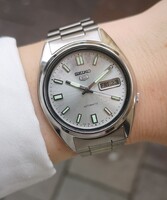 Seiko 5 Automatic 1980 December - Szervizelve, Tiktakwatch garanciával