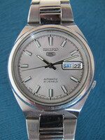 CSODASZÉP SEIKO 5 DAY DATE AUTOMATA KARÓRA MADE IN JAPAN