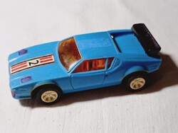 Játék 0005 - játékautó De Tomaso Pantera 1985- retro 1:45 visszahúzható műanyag - alkatrészenk