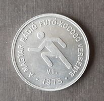 A Magyar Rádió futó-kocogó versenye VI. 1975/ FŐÉV érem
