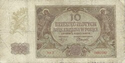 10 zloty zlotych 1940 Lengyelország 2.