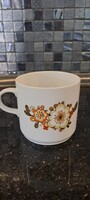 Retro Alföldi porcelán Icu mintás házgyári bögre hibátlan