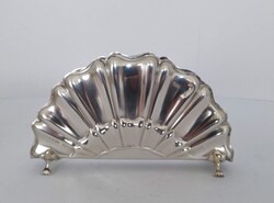 Ezüst art deco szalvéta tartó