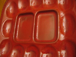 Vintage kerámia tojástartó tojás kináló tál