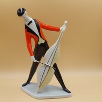 Török János Zsolnay Csellós figura HIBÁTLAN!