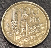 Spanyolország 100 Peseta, 1995. FAO